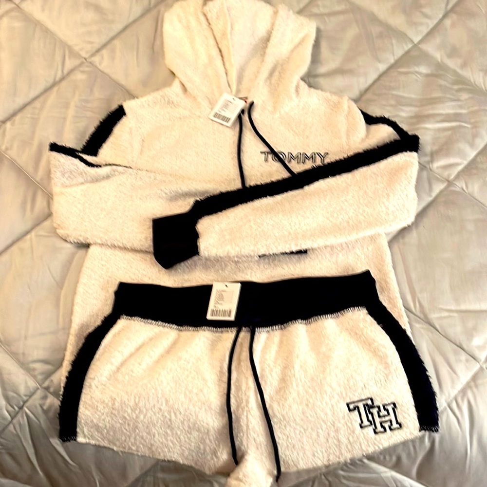 NWT - Tommy Hilfiger Hoodie and Shorts set